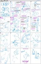 Deep Breath Storyboard Rough