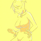 slave girl AI Hair Animation GIF